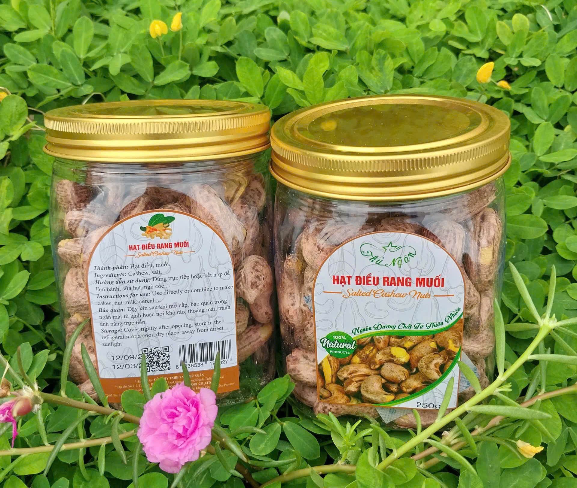 Hạt điều rang muối hộp 250g